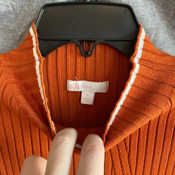 GB Girls Long-Sleeve Fall Sweater Dress LARGE (girls) - Picture 6 of 8